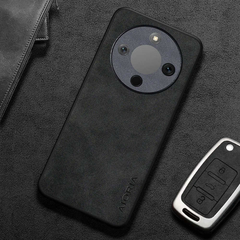 for Honor X9D Case Capa Business Style Premium PU Leather Retro Phone Cover coque funda - imagen 4