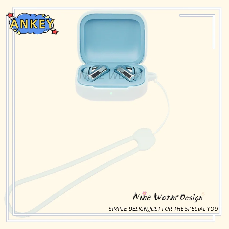 Funda protectora para auriculares OPPO Enco X3i, anticaída, silicona suave, auriculares inalámbricos Bluetooth, transporte - imagen 5