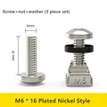 M6 16 Nickel