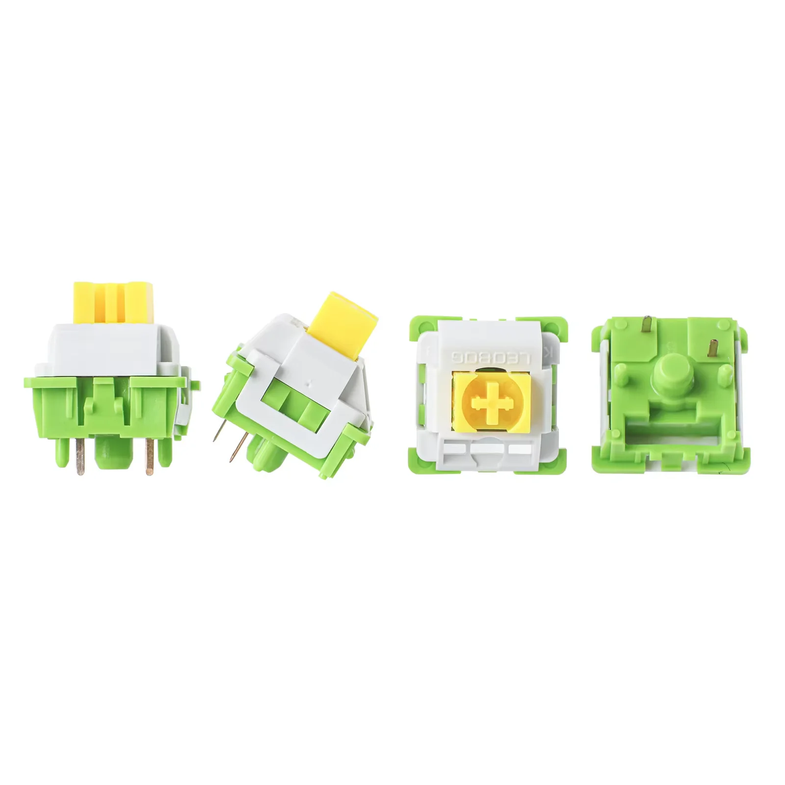 35 piezas EPOMAKER x LEOBOG Chive Linear 5 pines 46gf interruptor lineal V2 con vástago POM Compatible con teclas MX - imagen 5