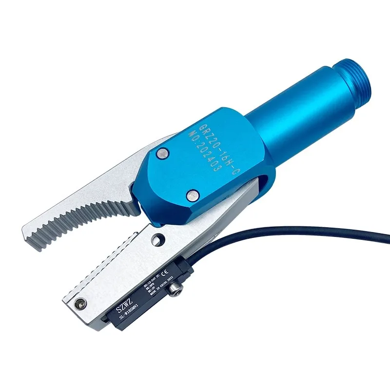 Pinza neumática GRZ-20-16C/J 20C/J abrazadera dentada Y-abrazadera Gimatic Ass Style EOAT Robot brazo accesorios para máquina de inyección - imagen 2