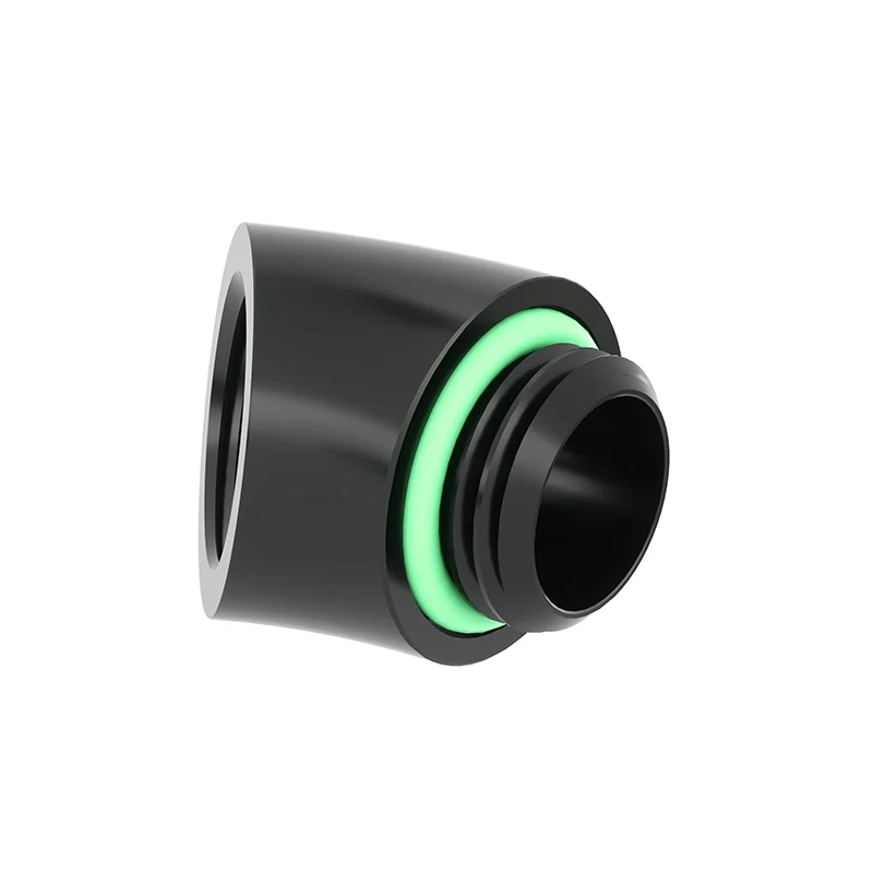 Barrow macho a hembra G1/4, adaptador de accesorios de 45 grados, accesorio de refrigeración por agua dividido para ordenador personalizado, TDWT45-V2 - imagen 2