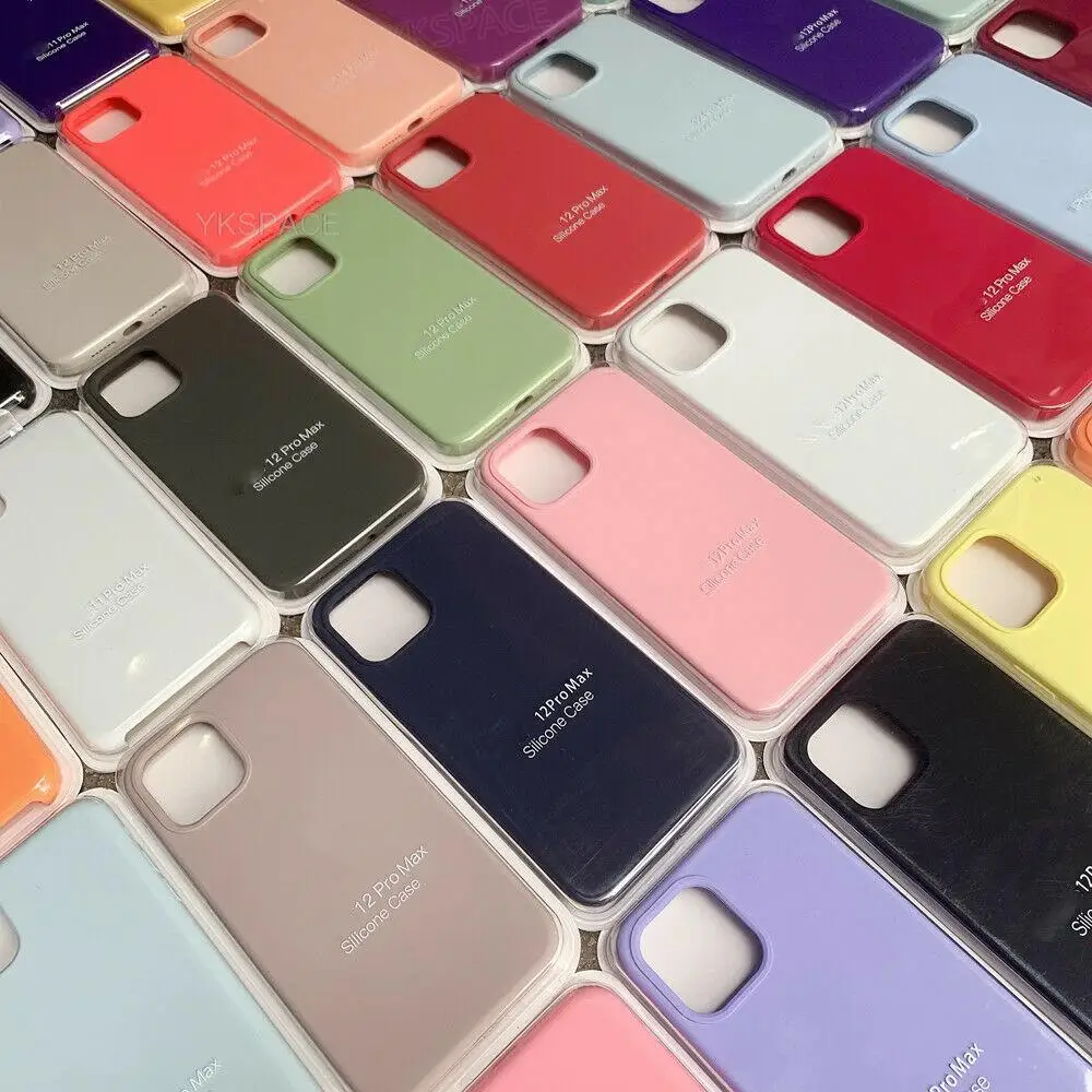 Funda de silicona líquida de lujo para iPhone 17 Air 16e 16 15 Plus Pro MAX, funda de teléfono esmerilada mate suave y suave - imagen 2