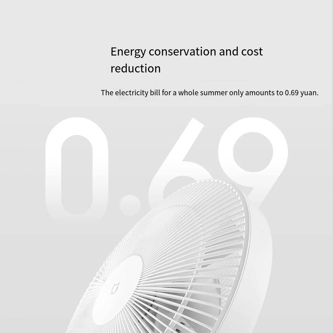 Xiaomi Mijia-ventilador inversor de CC inteligente, 1 versión mejorada para el hogar, enfriador de suelo, aire acondicionado portátil, ventilador de pie Natural - imagen 3