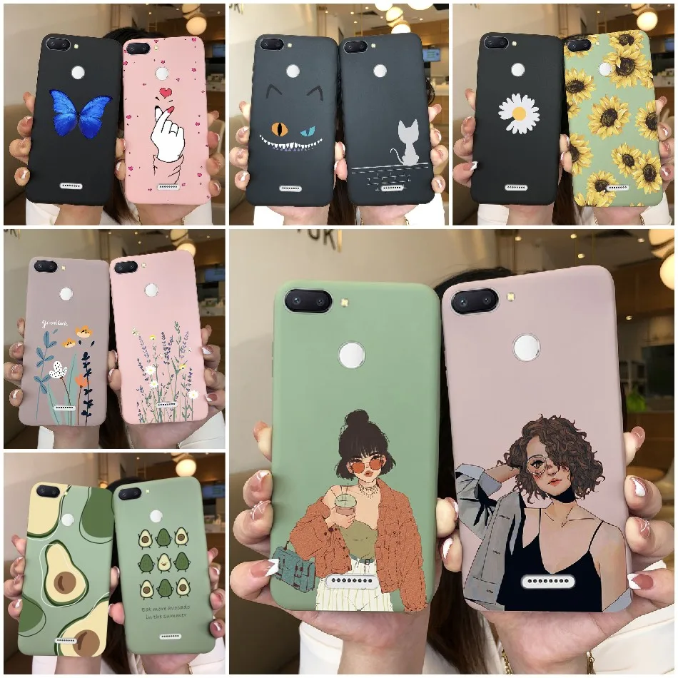 Funda de silicona suave para VIVO Y1S U1, carcasa trasera con Margarita, girasol, mariposa, corazón, aguacate, Vivo Y 1S U 1