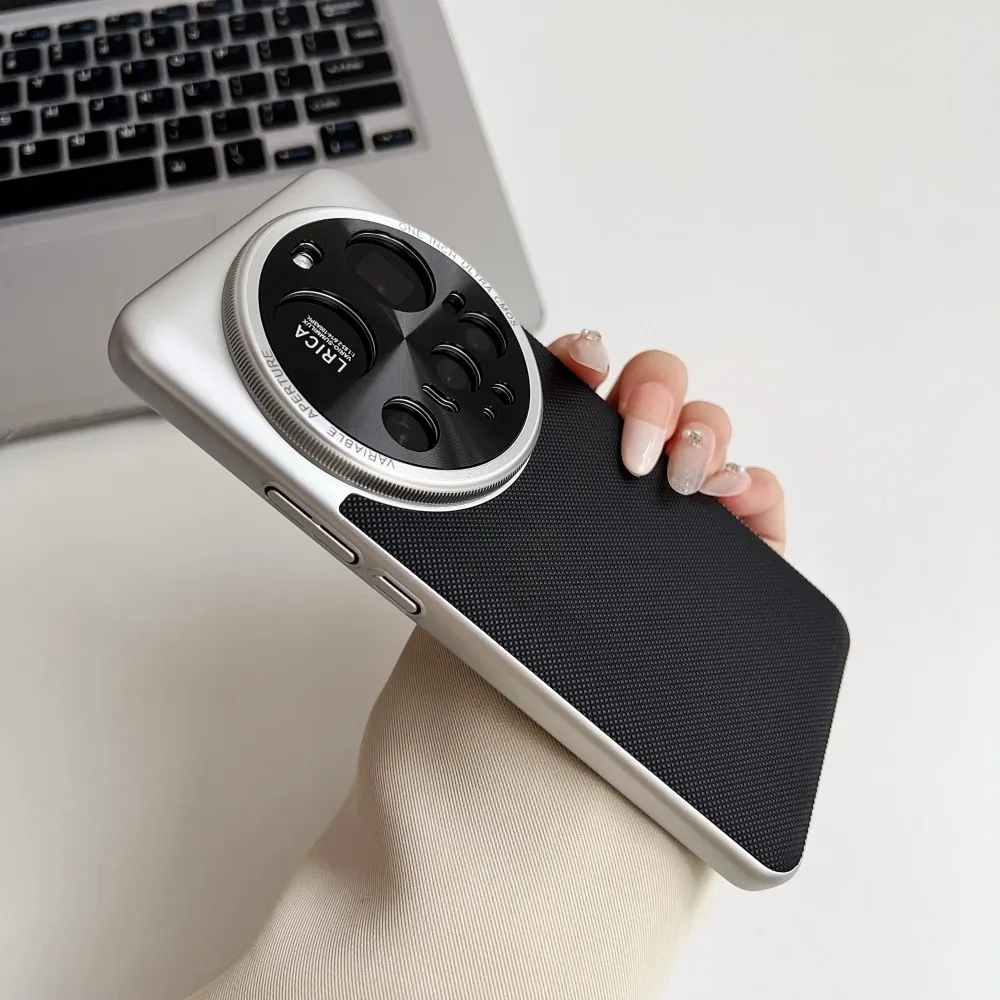 Para Xiaomi Mi 15 Ultra funda de lujo de cuero PU Color de piel a juego funda protectora trasera para Xiaomi Mi15 Ultra Shell - imagen 5