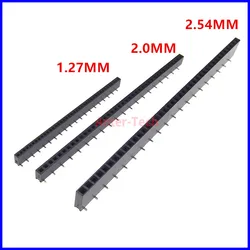 Conector PCB vertical hembra SMD tipo 1x40 pines 1,27/2,0/2,54 mm