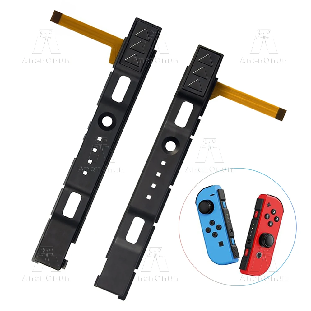 Kit de reparación de repuesto Premium para riel deslizante Joycon OLED, interruptor/interruptor con Sensor, Cable flexible, riel deslizante izquierdo y derecho, piezas duraderas