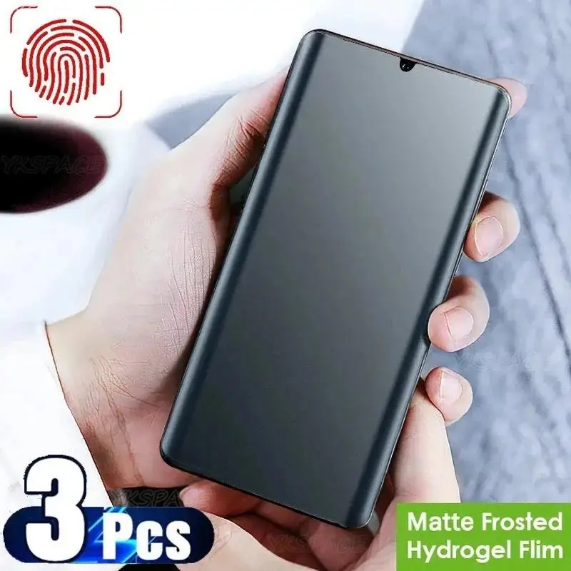 3 uds película de hidrogel mate suave para OPPO Reno 2 2Z 2F 3 4 4Z 5 5Z 5K 5F 6 6Z 7Z 7 Lite SE Pro Plus Ace 2 10X Protector de pantalla con Zoom