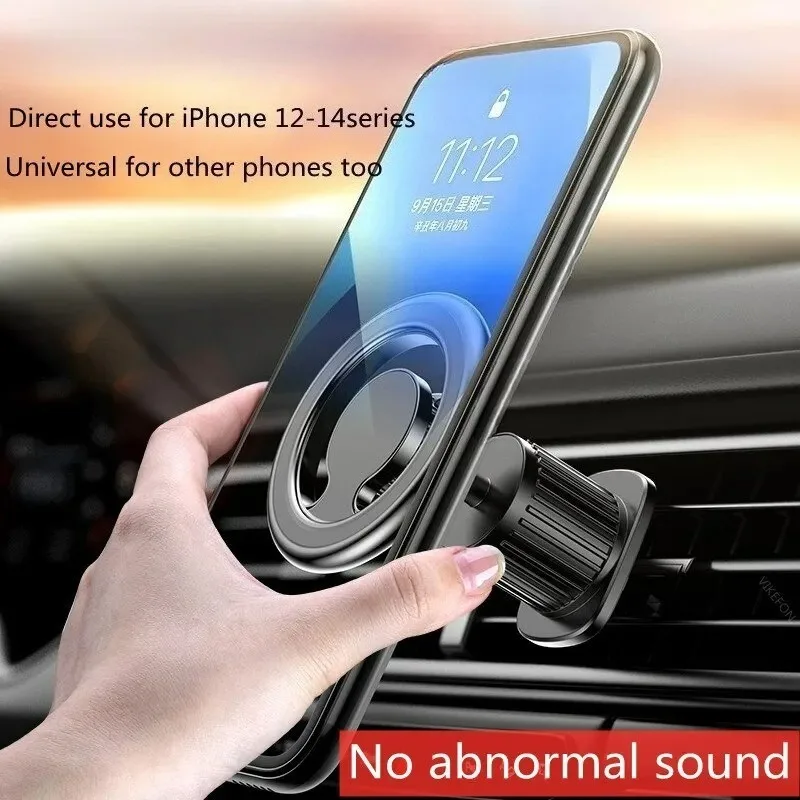 Soporte magnético para teléfono de coche, Clip de ventilación para salpicadero de coche, soporte para teléfono móvil para iPhone, Xiaomi, Huawei, Samsung, soporte magnético