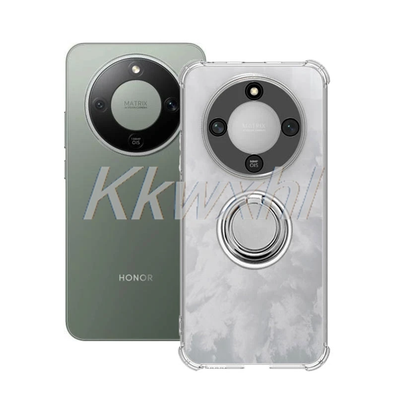 Para Honor Magic8 Lite Magic8Lite Magic 8Lite MTN-NX1M soporte de anillo trasero funda de teléfono Original a prueba de golpes