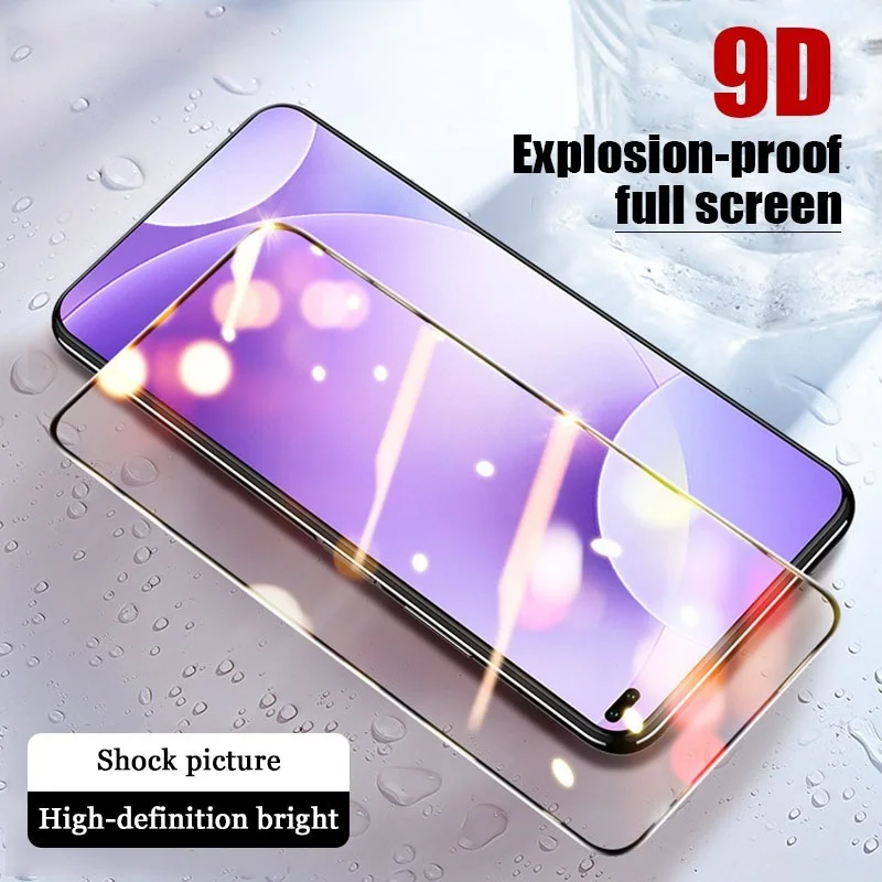 Vidrio Protector completo 4 en 1 para Xiaomi Redmi Note 11 10 9 8 7 Pro 10S 9S Protector de pantalla para Redmi 9C 9T 9A 8A 7A vidrio templado - imagen 4