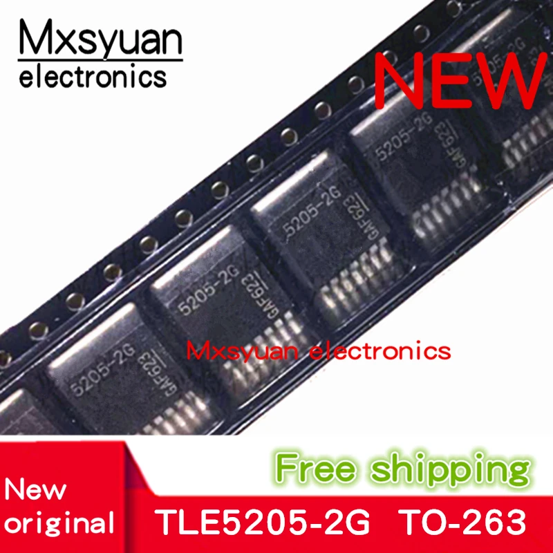 Lote de 10 unidades de TLE5205-2G 5205-2G, TLE5205-2 TO-263, 100% original auténtico