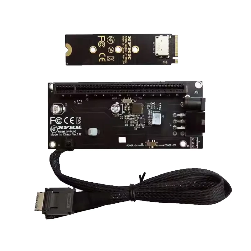 Tarjeta gráfica externa NVMe M.2 a Oculink SFF-8612, adaptador eGPU para ordenador portátil - imagen 4