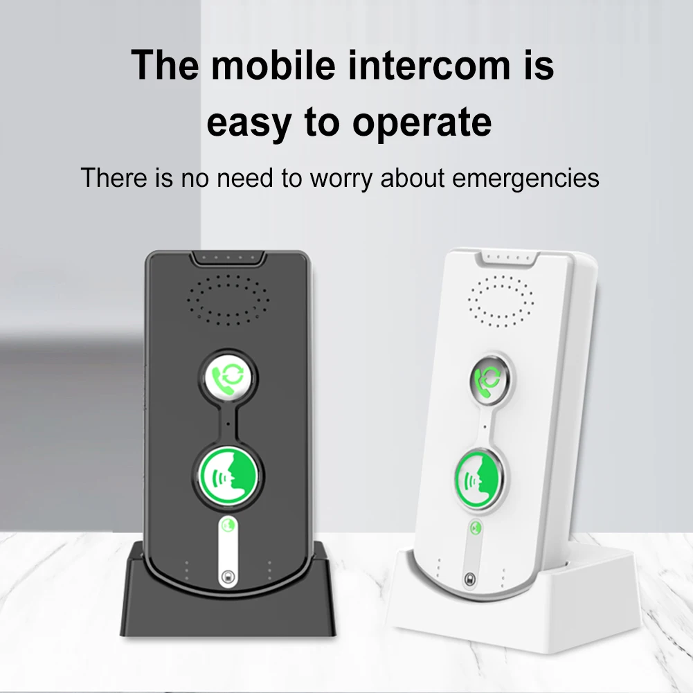 Intercomunicador inalámbrico de larga distancia, intercomunicador de voz de 2 vías, sistema de timbre de intercomunicación impermeable para el hogar, Hospital y oficina - imagen 2