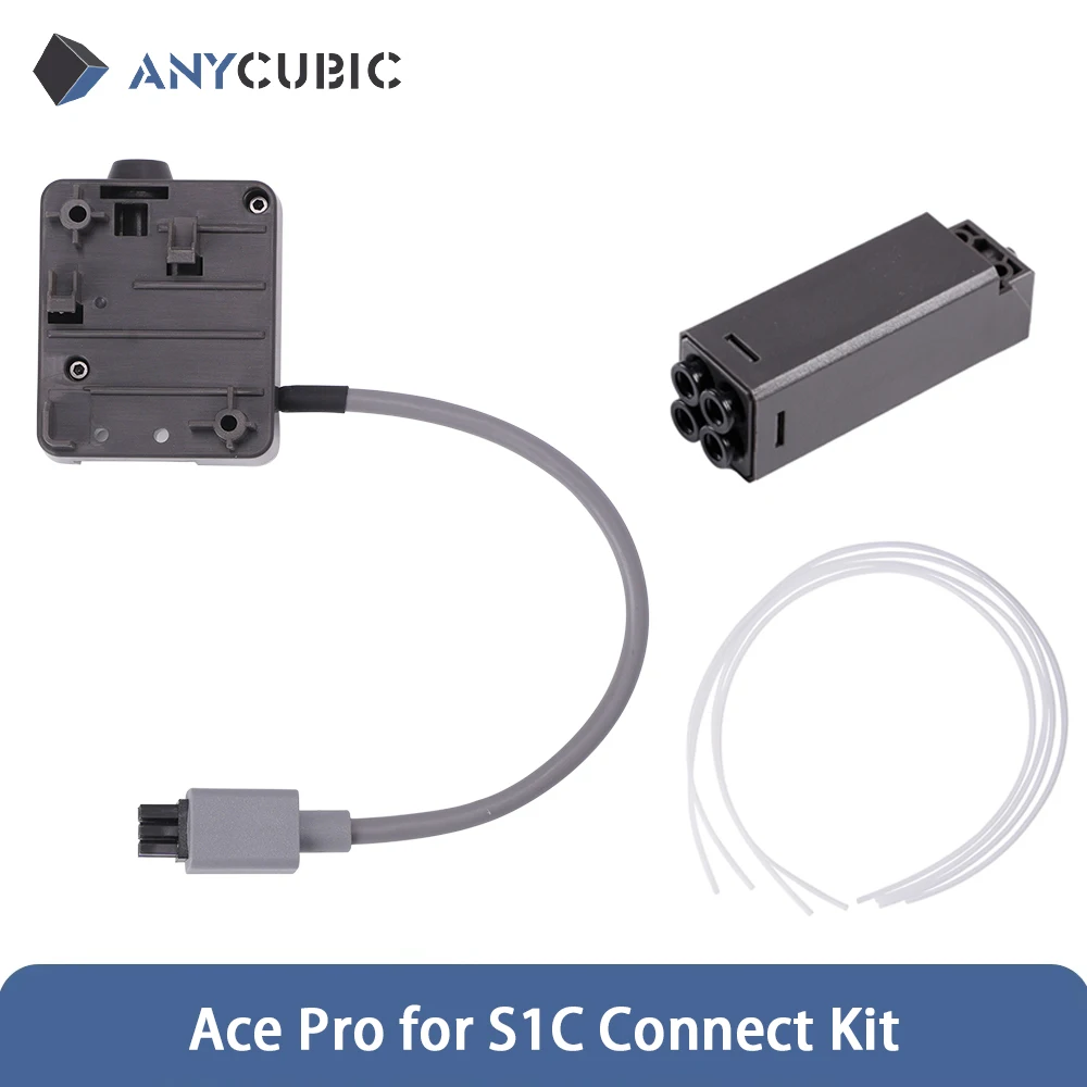 ANYCUBIC Ace Pro Connect Kit para Kobra 3 a S1C accesorios conectar conjunto módulo de detección de retorno filamento Hub S1C tubo de PTFE