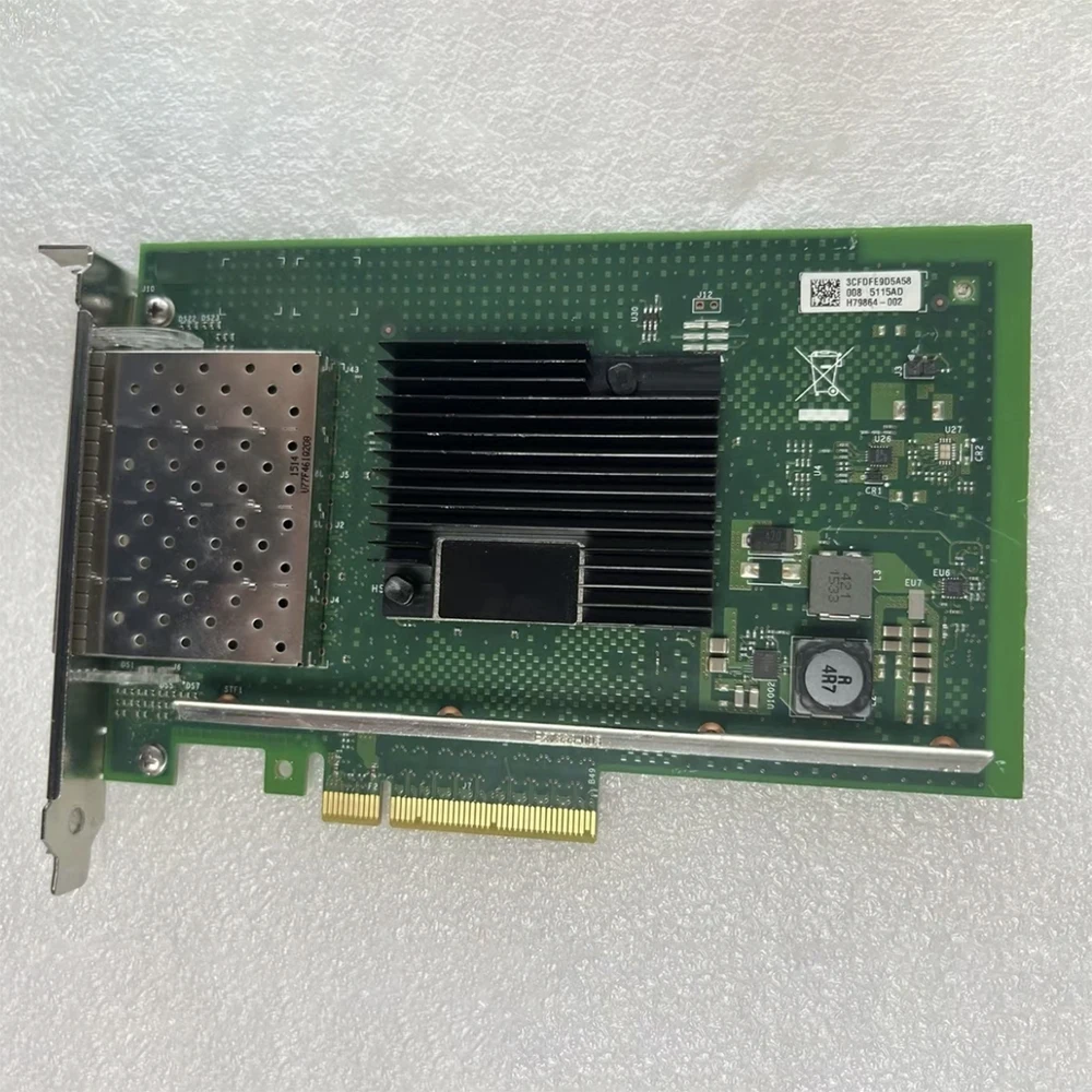 X710DA4 Chip de cuatro puertos eléctricos Tarjeta de red de 10 bits Gigiga X710-DA4 - imagen 4