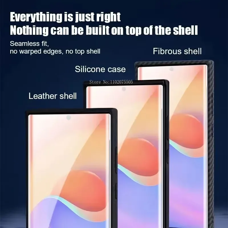 2 uds vidrio templado para Samsung Galaxy S25 S24 22 S23 S21 Ultra S24 FE Protector de pantalla para Samsung Note 20 10 S10 S9 Plus HD - imagen 3