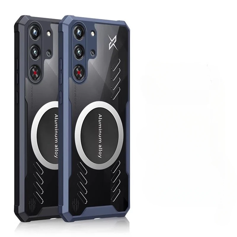 Funda magnética para Nubia Red Magic 10 Pro + disipación de calor funda trasera de carga inalámbrica para Red Magic 10Pro 10Pro + Shell