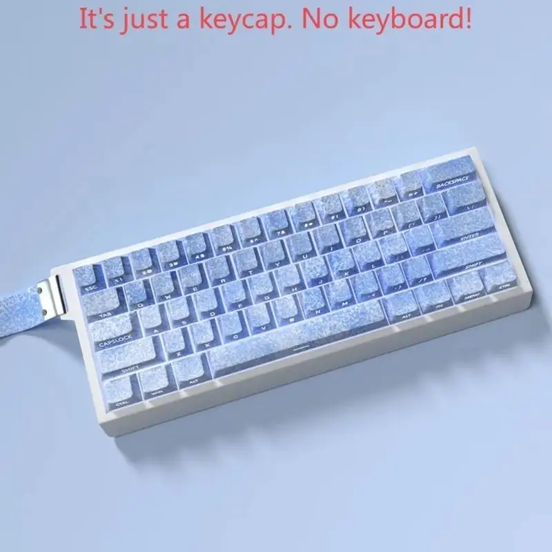 Teclas R53C azul 64/74 teclas, doble disparo lateral, impresión retroiluminada, sublimaciones tinte ampliamente para - imagen 2