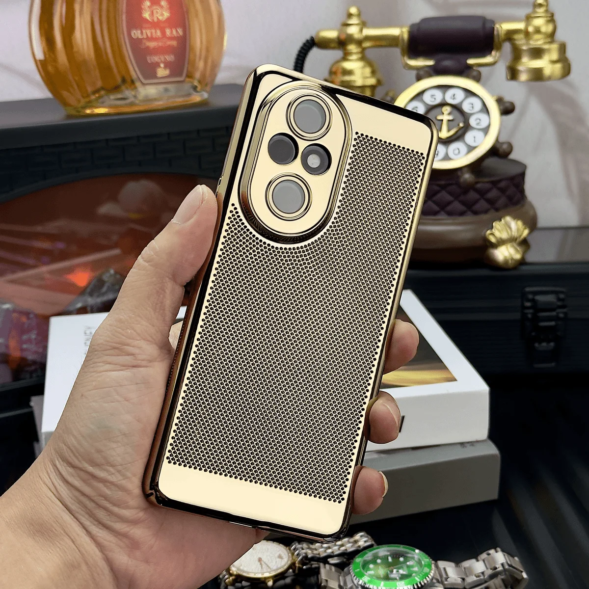 Para Huawei Honor 200 Pro funda dura PC revestimiento delgado disipación de calor funda protectora trasera para Huawei Honor 200 100 90 Pro