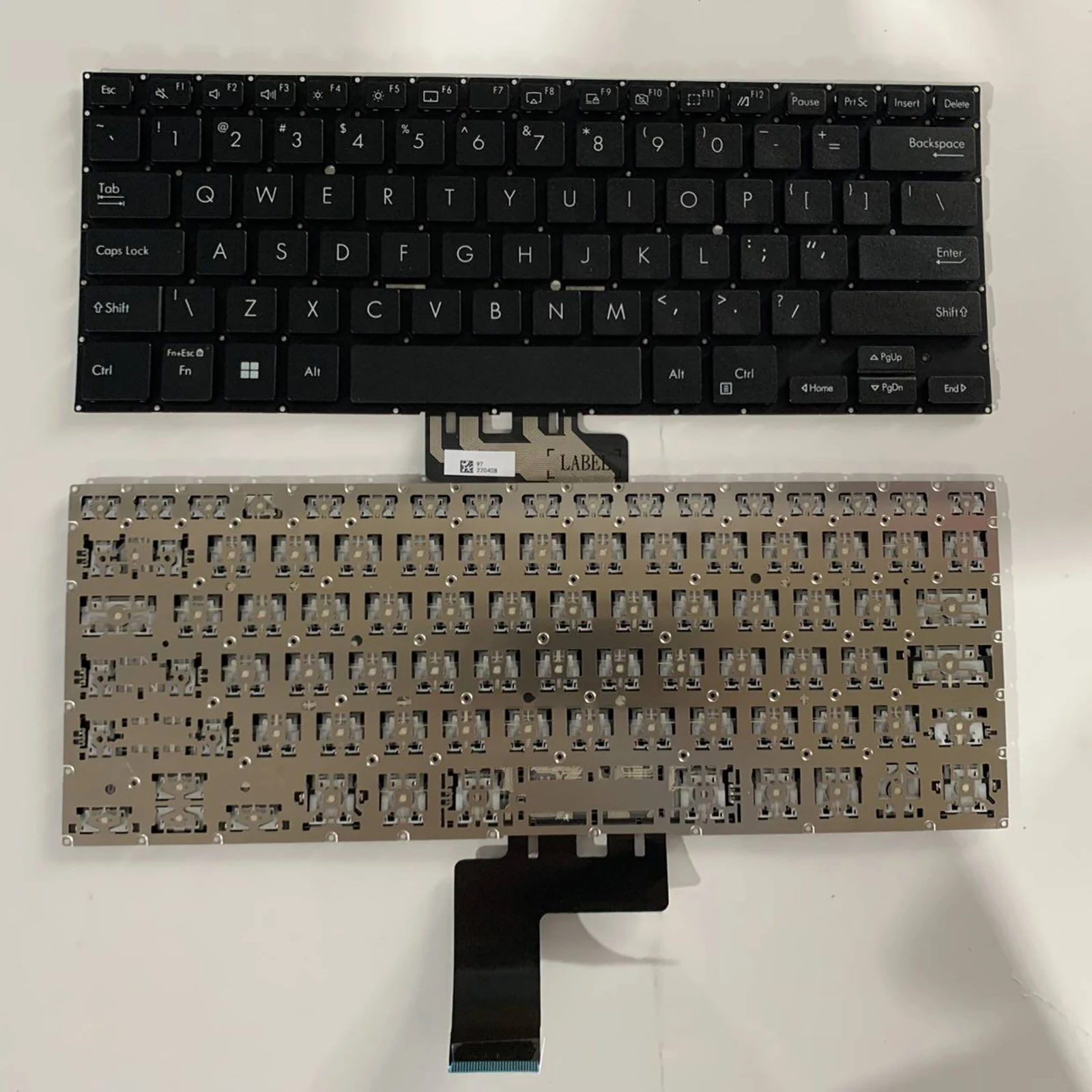 Teclado para portátil con diseño estadounidense para ASUS ExpertBook B1-B1400 B1400 P3350C P1450C