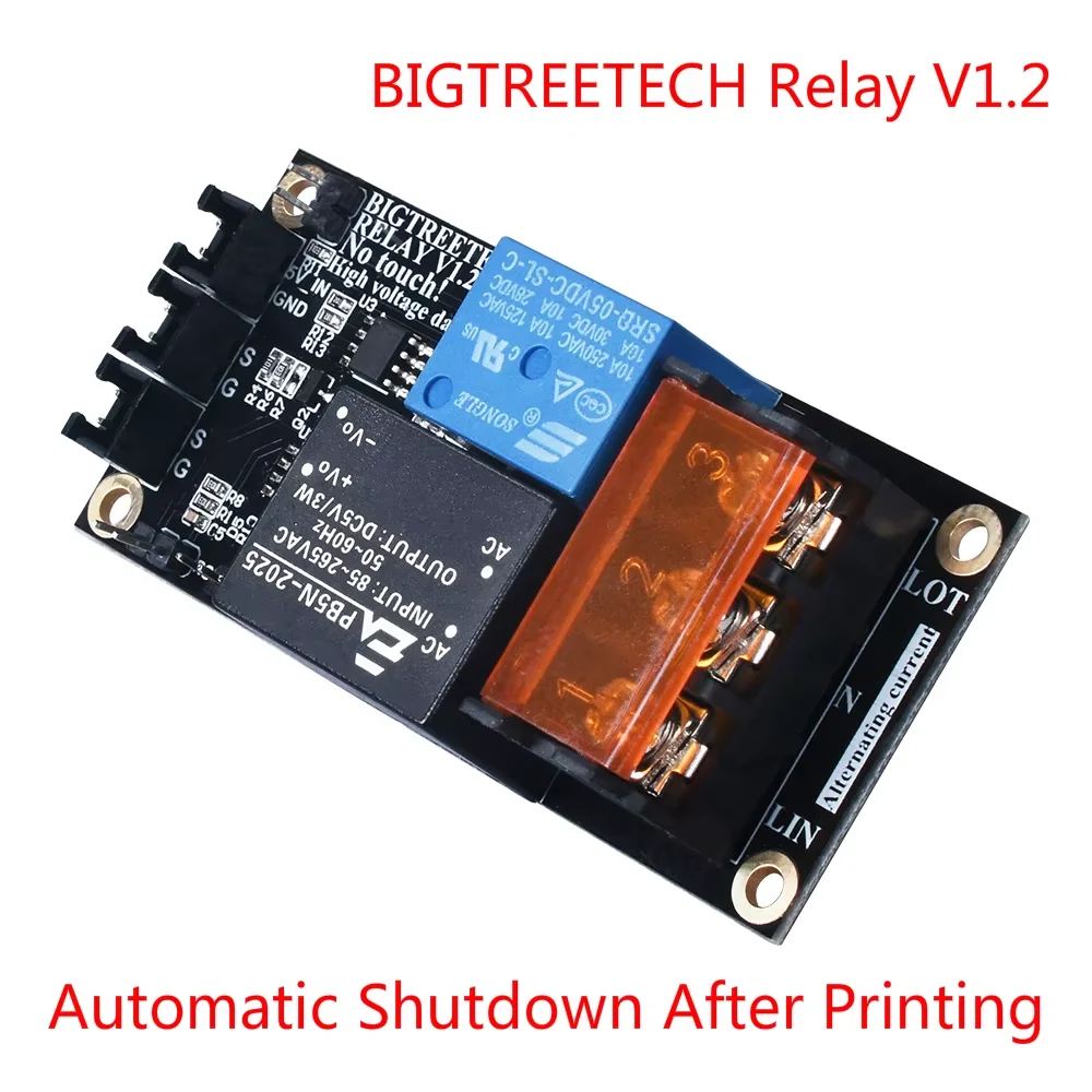 BIGTREETECH Módulo de apagado automático, relé V1.2, después de imprimir a SKR V1.3 PRO MINI E3 Cr10, piezas de impresora 3D