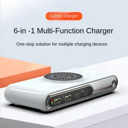 Cargador USB-C 72 W de Carga Rápida Multifunción