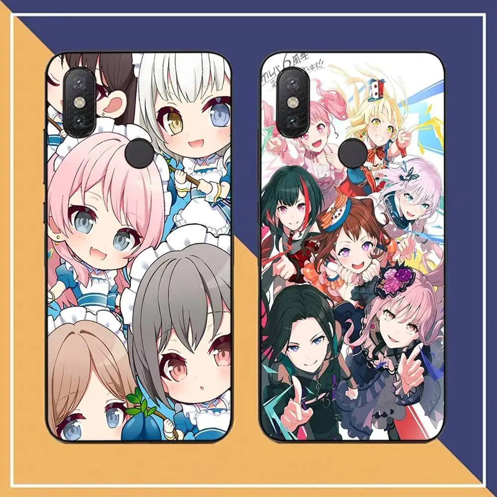 BanG Dream Chan-funda de teléfono para Redmi Note 4X5 A 6 7 8 T 9 9S 10 11S 11Epro Poco M3 pro - imagen 3