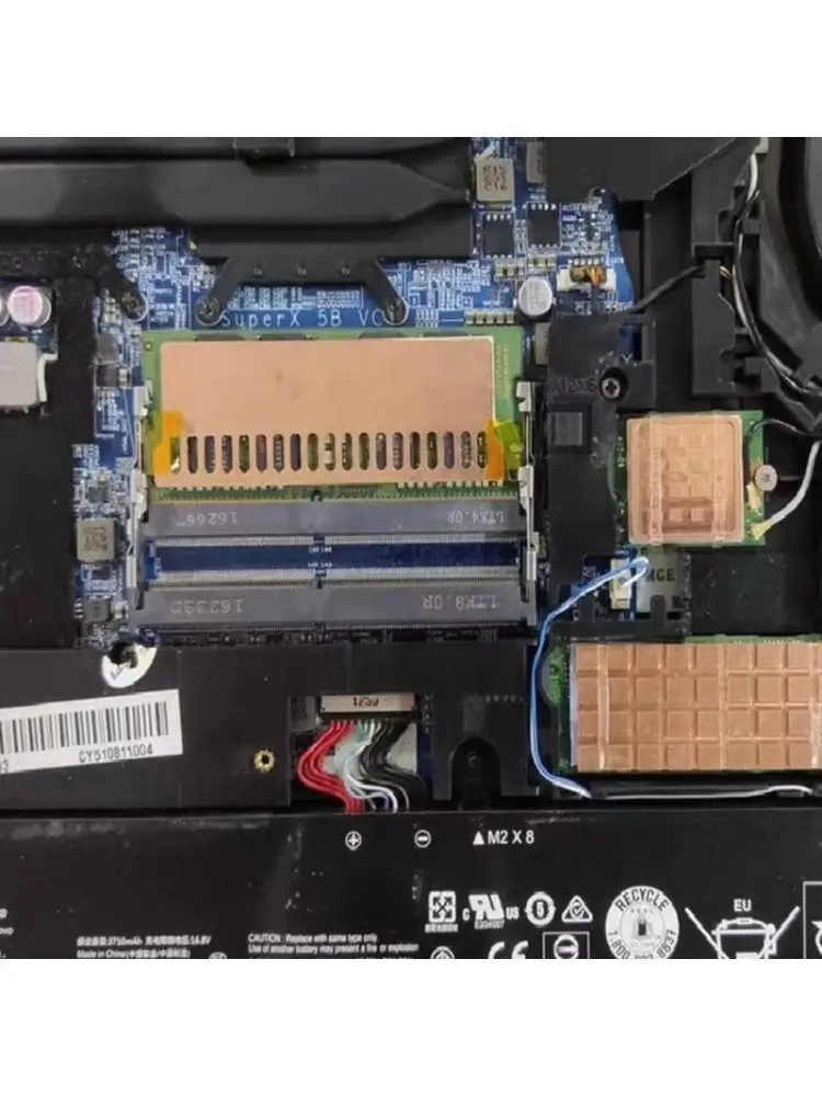 Disipador calor con memoria para portátil Y1UB, disipador calor cobre 0,5mm, 1mm, 2mm, 3mm, ultrafino