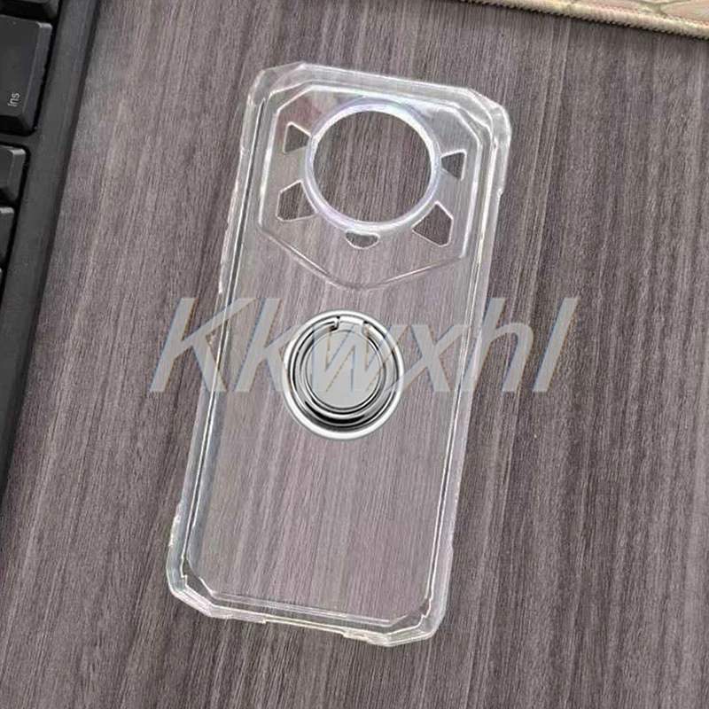 Para Doogee Blade 20 Pro Play 20Play 20Pro Blade20Play soporte de anillo trasero funda de teléfono suave Original cubierta a prueba de golpes - imagen 3