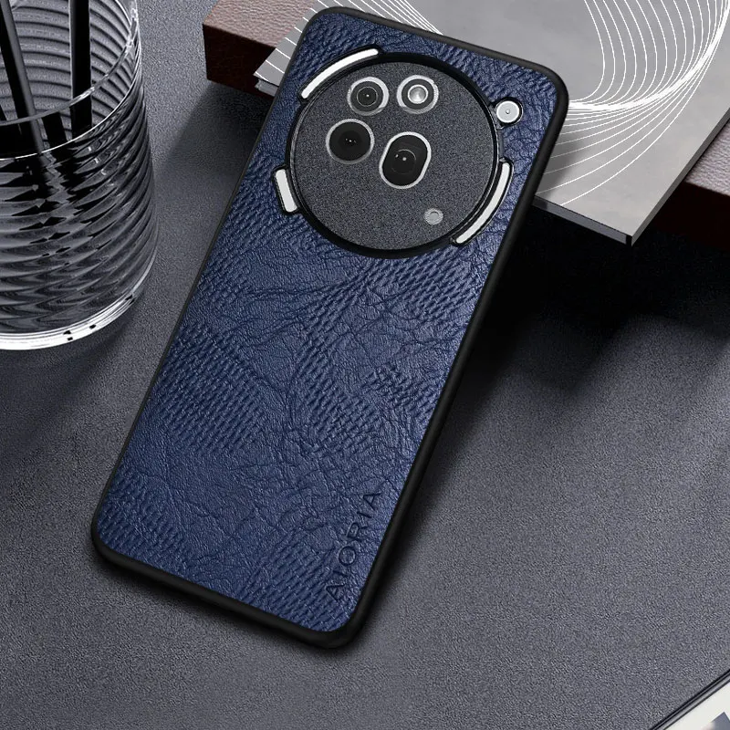 Funda de cuero para negocios para teléfono Nothing cmf 1 2 2a 3a pro - Funda para móvil con patrón Wind Cortex - imagen 2
