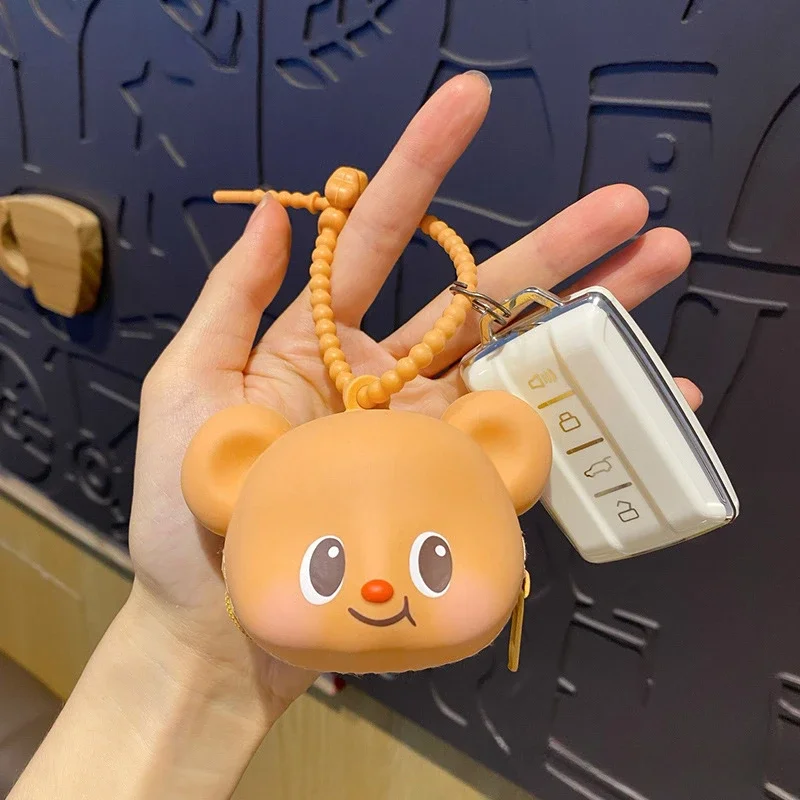 Funda de silicona 3D para Apple AirPods 1, 2, 3, 4 Pro 2, fundas bonitas de dibujos animados para auriculares, funda para Airpods Pro 2, monedero - imagen 2