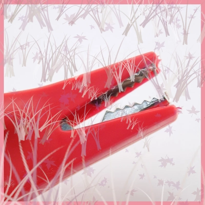 Conector de clavija Banana de 4mm, Clip de cocodrilo de 10mm, prueba de sonda, Cable eléctrico de Color negro y rojo, enchufe de cocodrilo, Clips de cocodrilo aislados