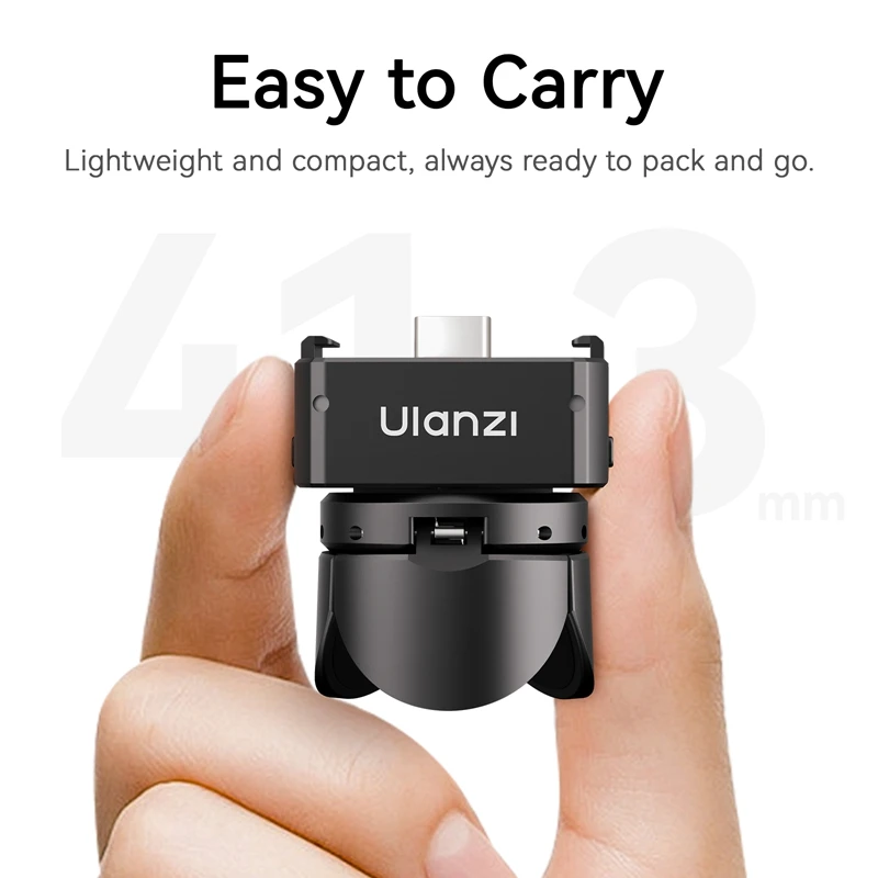 Ulanzi Pocket 3 Mini trípode/Base de localización Arri para DJI Osmo Pocket 3 - imagen 5