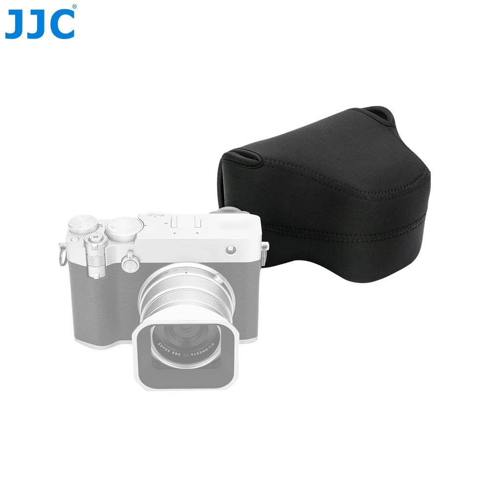 Cámara de neopreno ultraligera JJC Compatible con Fujifilm GFX100RF bolsa de cámara compacta para accesorios de cámara Fuji