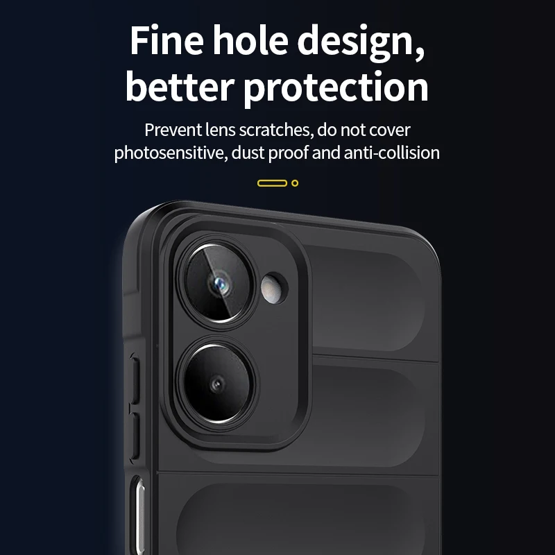 Funda a prueba de golpes para Realme 11 Pro Plus 10 Pro + Realme11, funda trasera anticaída de silicona para OPPO A58 A78 OppoA58 4G - imagen 3