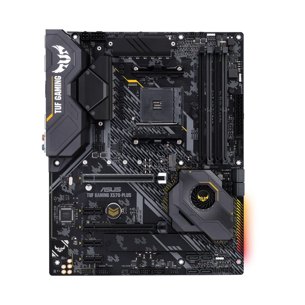 Placa base ASUS TUF GAMING X570-PLUS compatible con 5800X 5700x3D 5600G 3600X CPU 4xDDR4 PCIe 4,0 M.2 HDMI ATX AMD AM4 ﻿ - imagen 2