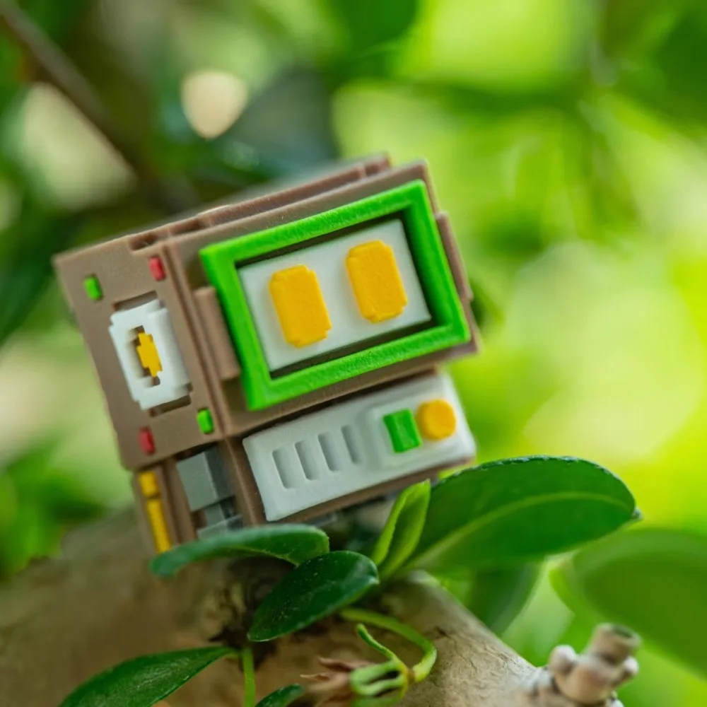 Tapa de teclado personalizada de resina Original de Robot Artisan, accesorios de teclado mecánico, Cherry MX 1U - imagen 4