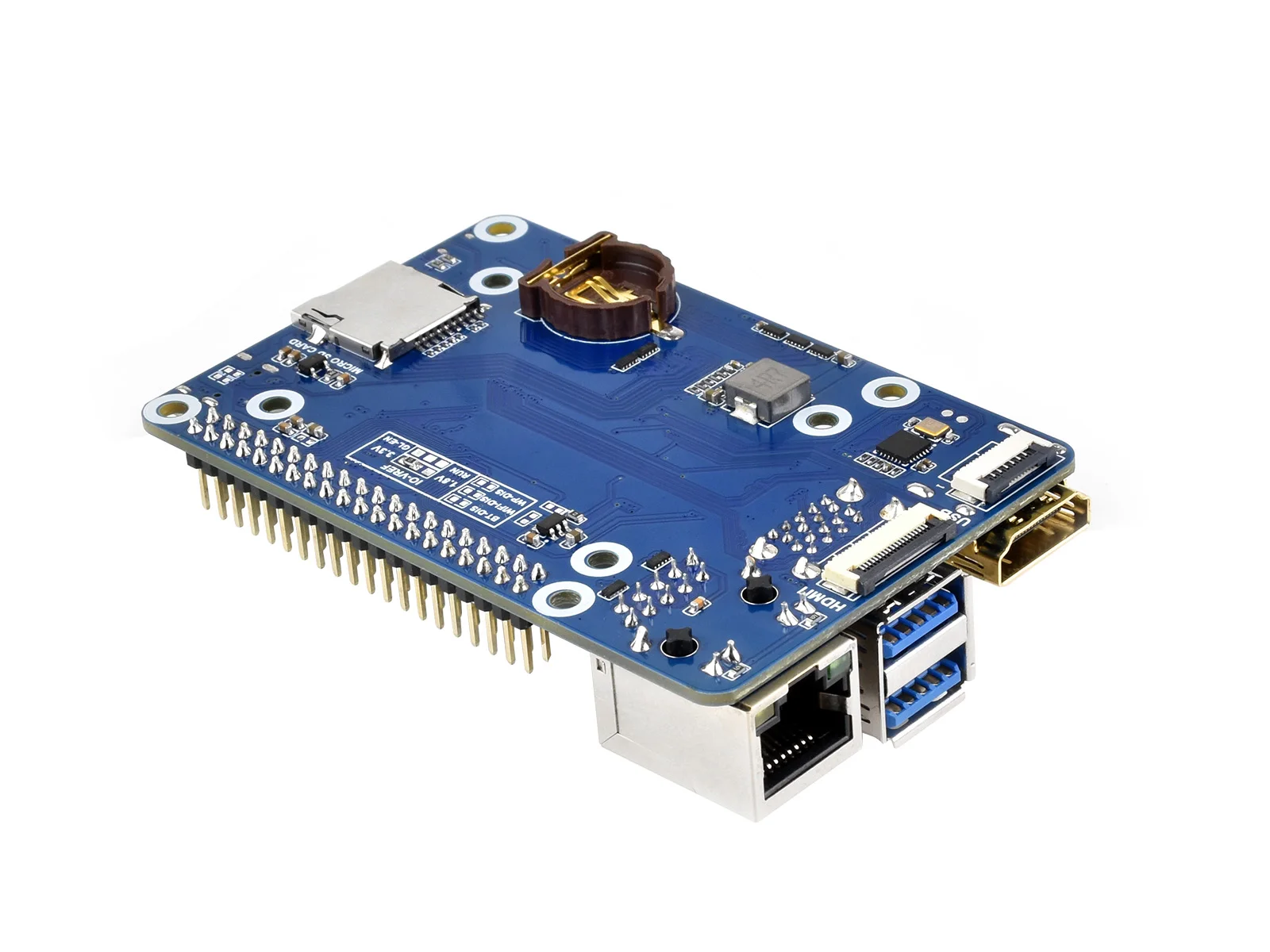 Waveshare Mini Placa Base (A) diseñada para Raspberry Pi Compute Module 5 - imagen 4