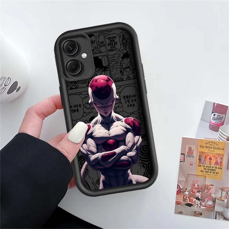 D-Dragon Ball funda fresca de dibujos animados para Redmi Note 14 13 12 11 13R 12R 12T 11T Pro Plus funda de teléfono con escalera de ojos - imagen 3