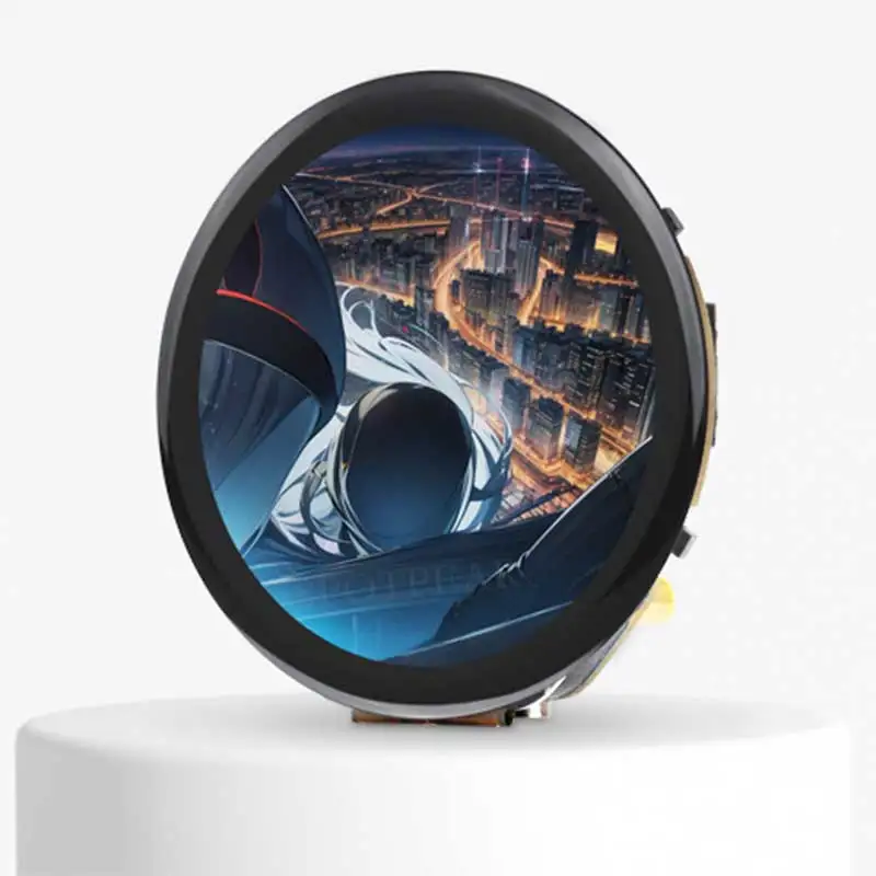 XiaoZhi DeepSeek AI Chat de voz ESP32 S3 Placa de desarrollo LCD redondo de 1,46 pulgadas QMI8658/micrófono/SD/MP3 Audio/Puerto de batería LVGL - imagen 5