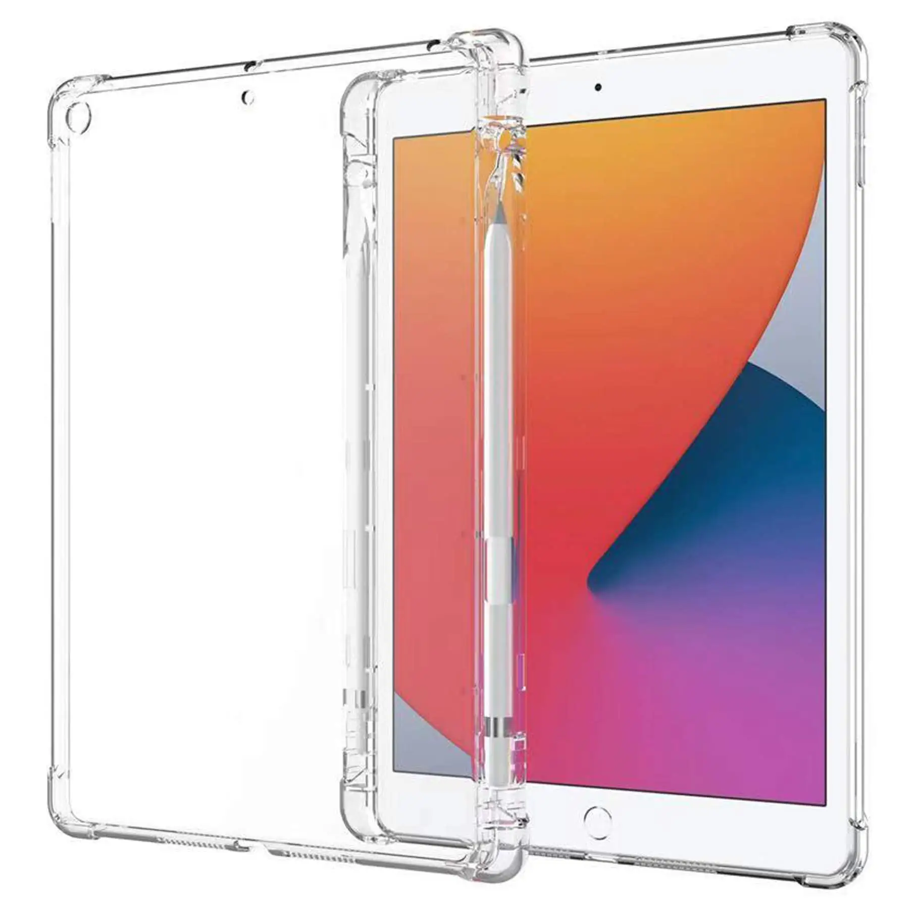 Funda transparente de Tpu para Ipad Pro 11 12,9 10,5 9,7 9a generación Mini 6 Air 5 4 3 2 1 10th 8 7 5 Funda protectora accesorios para Ipad - imagen 3