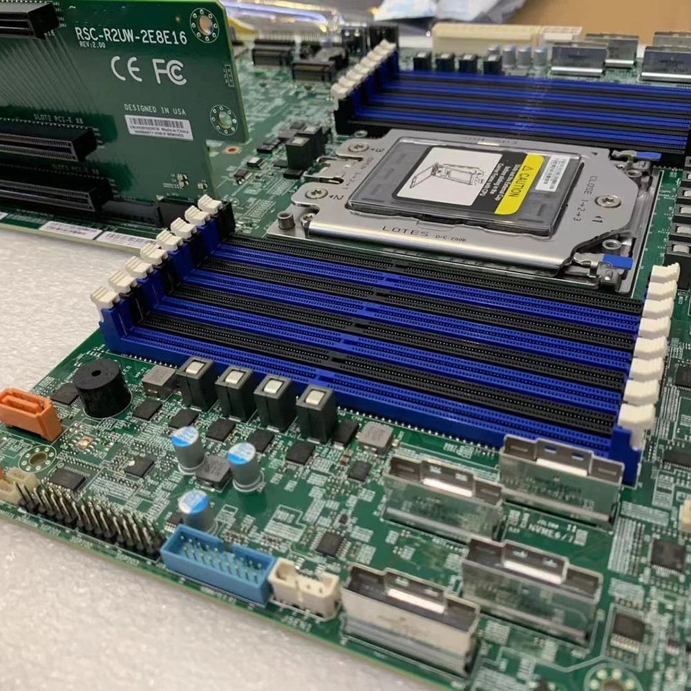 Para placa base Supermicro AMD soporte de un solo canal AMD1 generación 2 CPU REV: 2,0 placa base de servidor H11SSW-NT - imagen 5