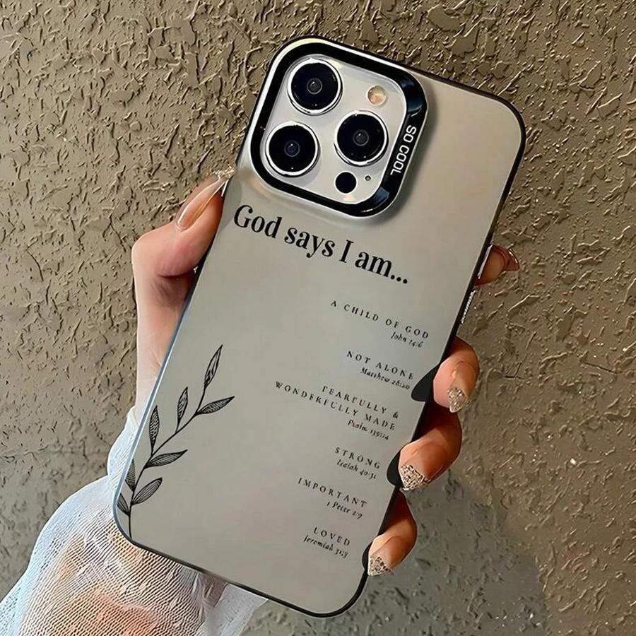 Coque de téléphone argentée esthétique Affermations, étui antichoc pour Xiaomi 15T 14T 13T Pro 11 Lite5G 14 13 12 Poco X7 X6 X5 F6 F7 Pro - imagen 2