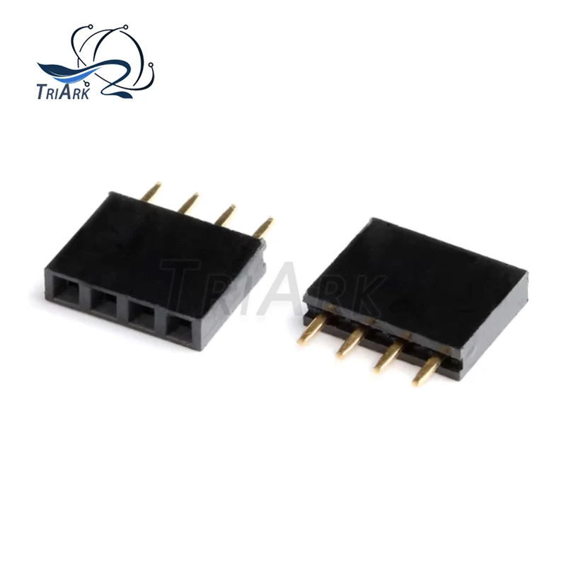 20 piezas 2,54mm Pin de una sola fila hembra paso del zócalo 1*2p 3p 4p 5p 6p 7p 8p 9p 10p 12p 14p 16p 18p 20p 25p 40p conector de Pin - imagen 2