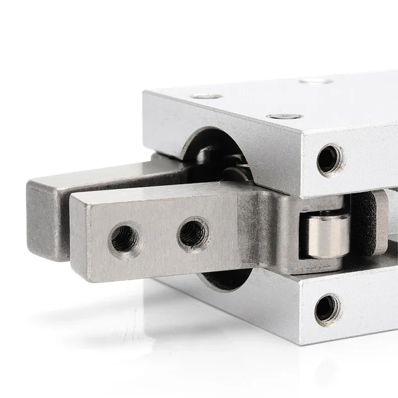 MHC2 10D 16D 20D 25D 32D Pinza neumática de doble efecto Tipo SMC Abrazaderas de aluminio de estilo angular Fabricantes de cilindros de aire - imagen 4