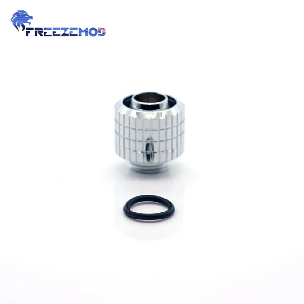 FREEZEMOD Pagoda Hexagonal fija tubo suave para 9*12,7/10*13mm conector de PVC 3/8 manguera Coppr para sistema de enfriamiento de agua BRGKN - imagen 3