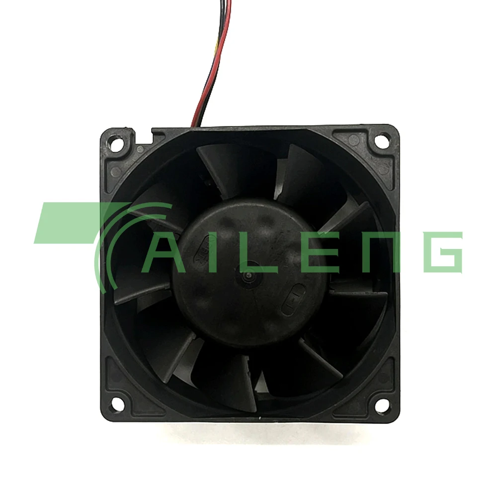 3115RL-04W-B76 Ventilador de 80 mm 8 cm 80x80x38 mm DC12V 1.60A 4 líneas Ventilador de enfriamiento de alta velocidad para caja de servidor - imagen 2
