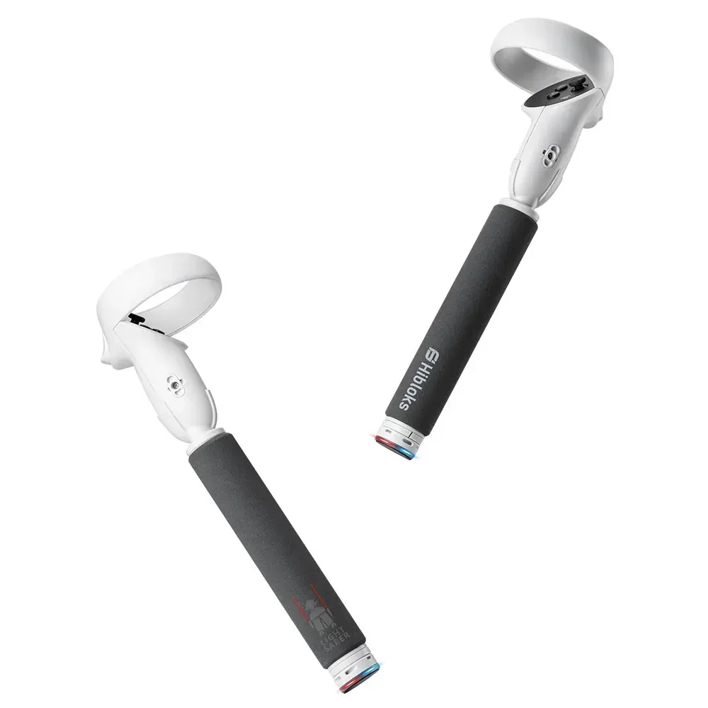 Controladores VR con mango de palo largo Dual para Oculus Quest 2, accesorios para juegos de mesa, tenis, Golf, Beat Saber
